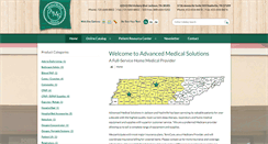 Desktop Screenshot of amsmedicalequipment.com
